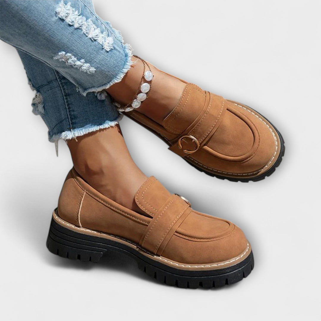 Lora | Mocassins décontractés à bout rond