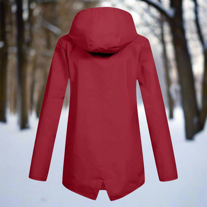 Fabiola | Veste mi-longue zippée à capuche
