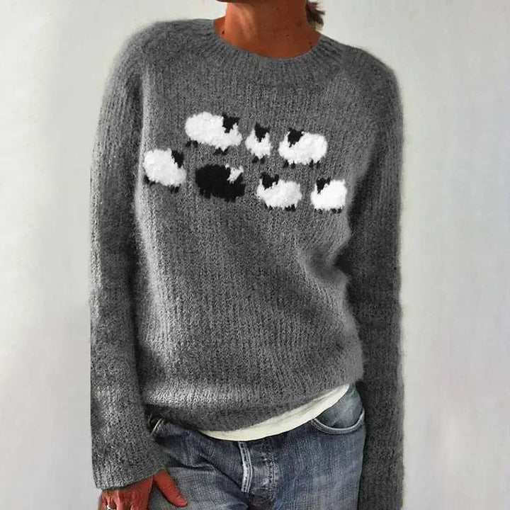 Poppy - Pull Rétro Confortable