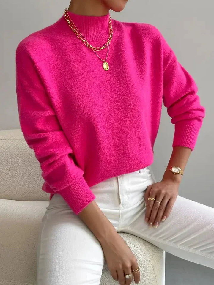 Irma | Pull doux à col cheminée