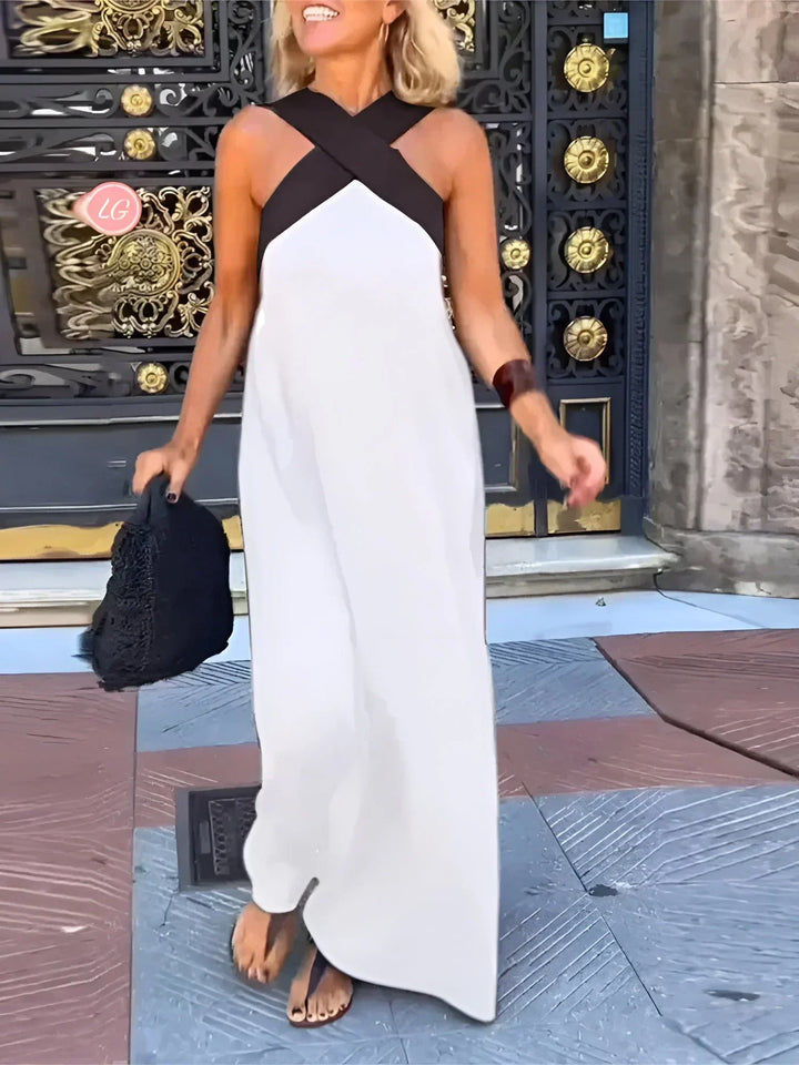 Delfine | Robe À Encolure Croisée
