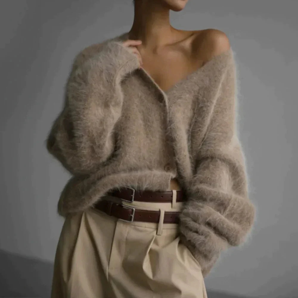 Lily - Cardigan Doux et Élégant