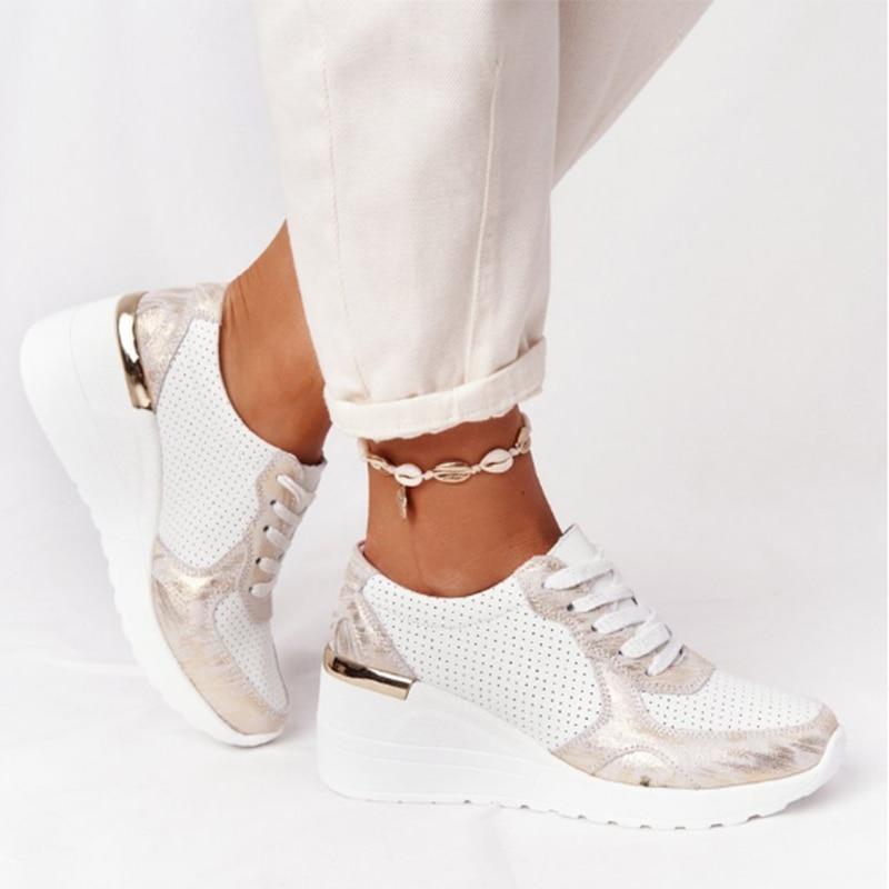 Nanti | Baskets compensées confortables