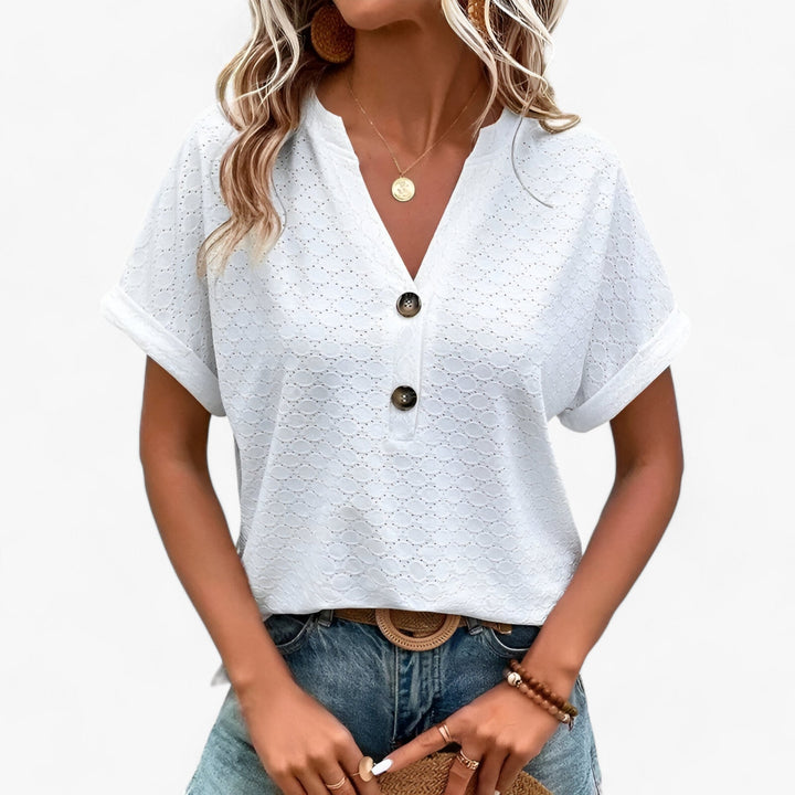 Lærke | Élégance Jacquard Chic pour Toutes les Occasions