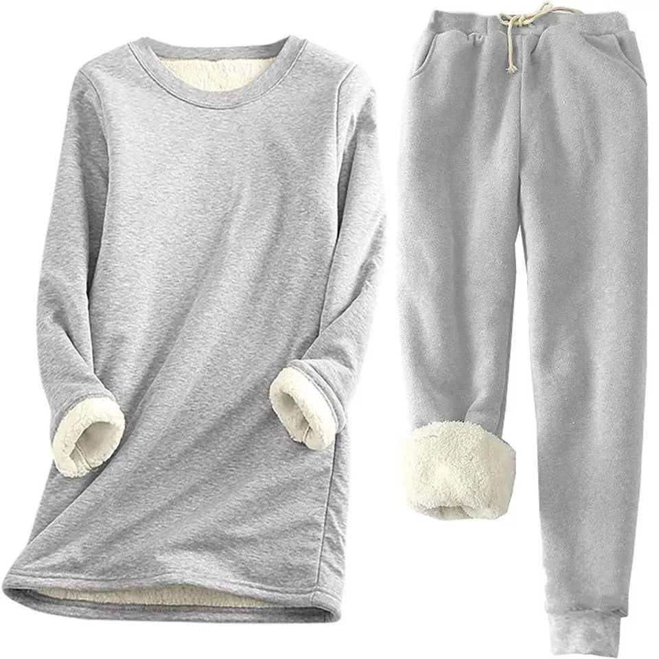Avery - Ensemble Thermique en Polaire Confortable