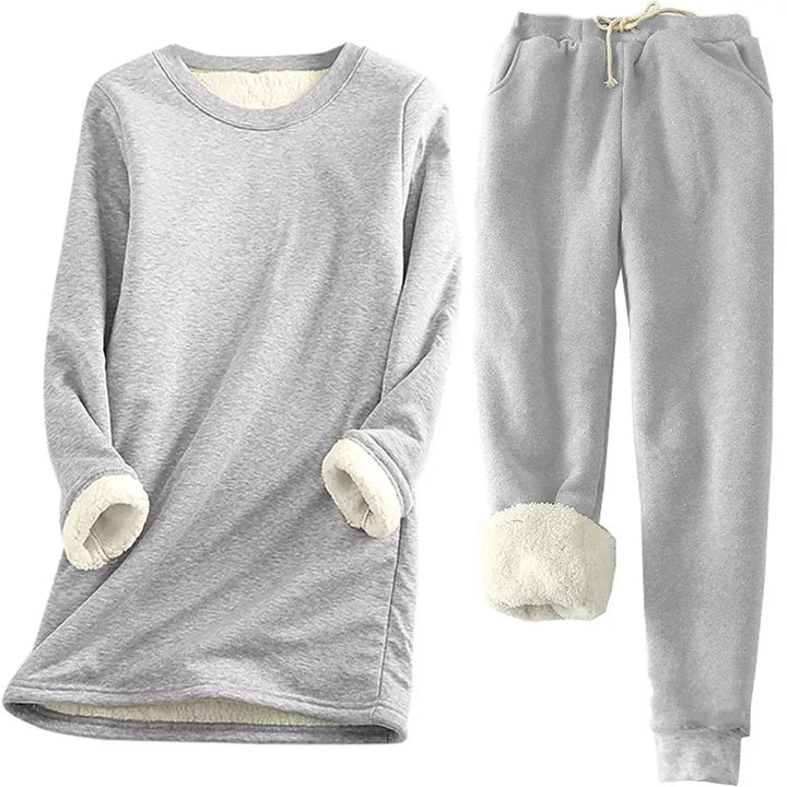 Avery - Ensemble Thermique en Polaire Confortable