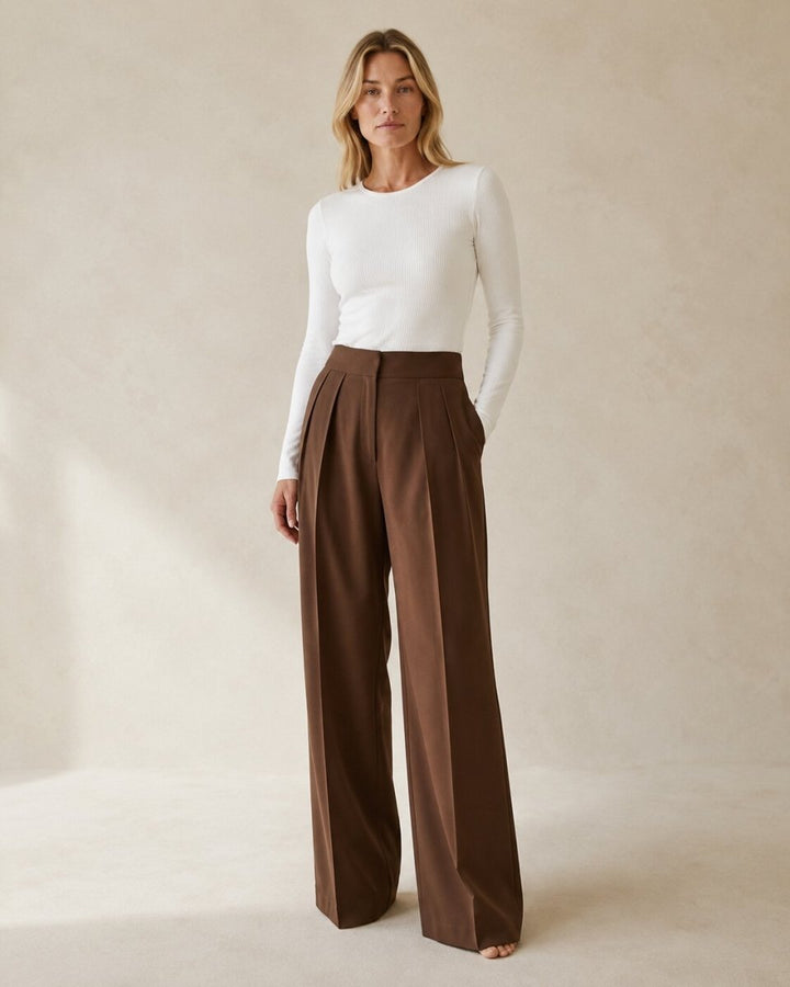 Aria | Pantalon Plissé