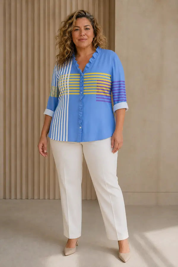 Tina | Blouse artistique fluide