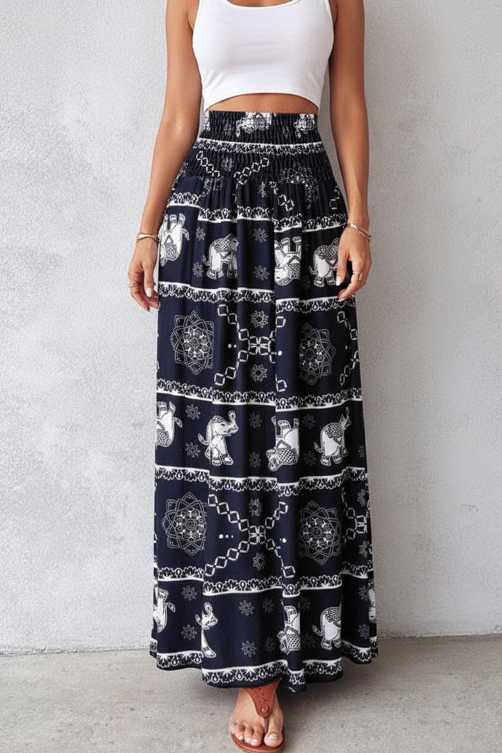 Colette | Pantalon Large Femme - Jambes Larges et Taille Élastique