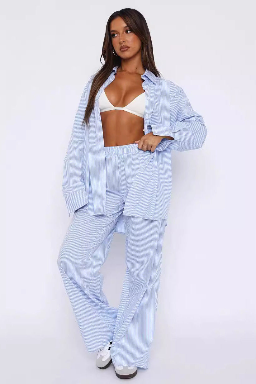 Isabeau | Pantalon Large Femme - Jambes Larges et Taille Élastique