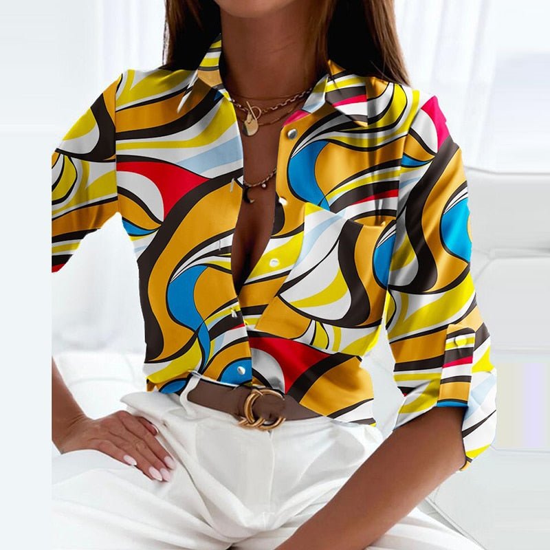 Eldbjørg | Blouse Élégante avec Col