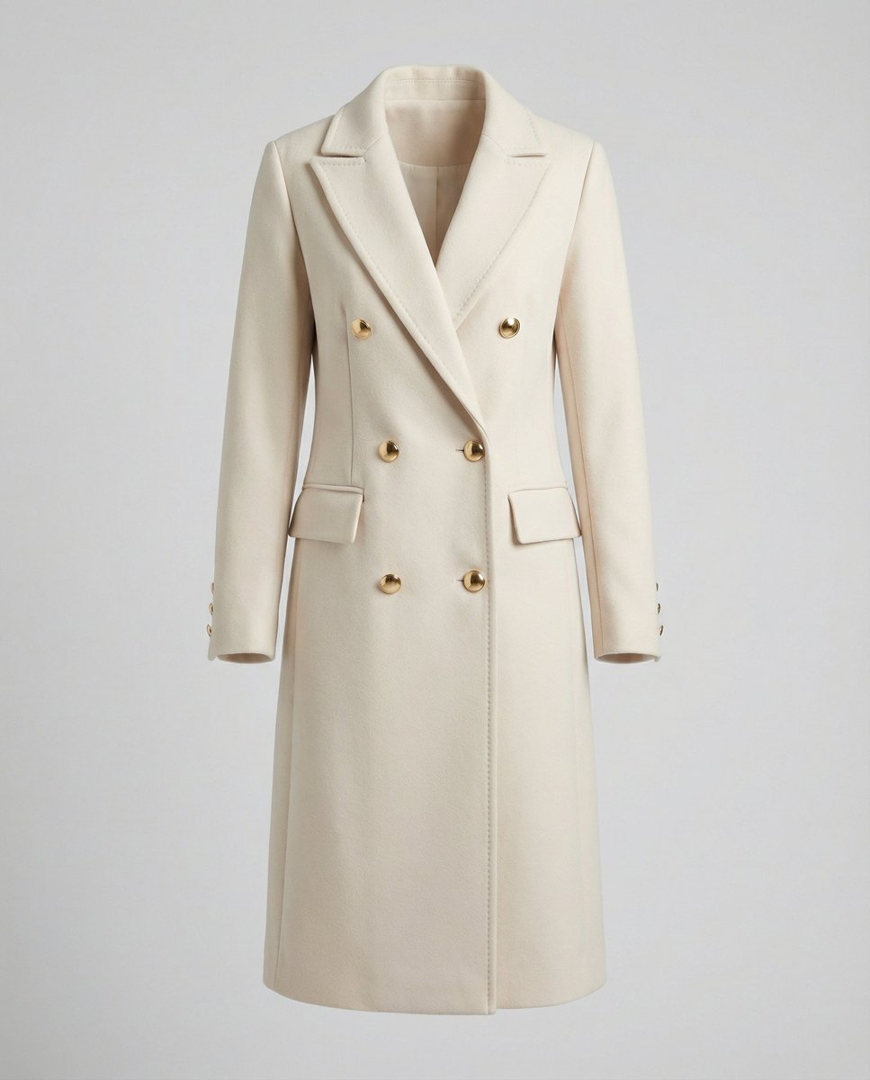 Augustine | Manteau long croisé à revers
